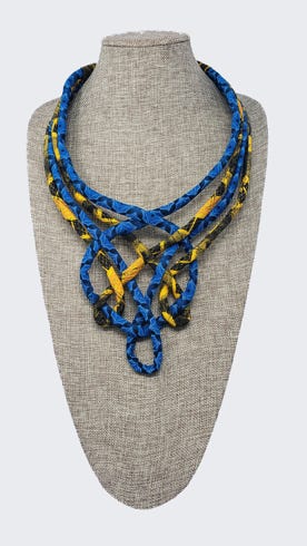Weave style necklaces